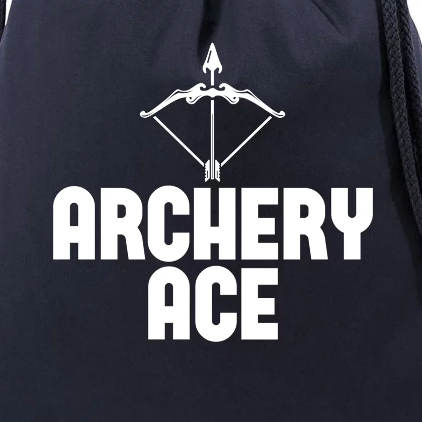 Archery Ace Gift Bow Arrow Club Competition Archery Gift Drawstring Bag