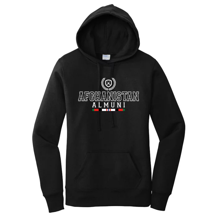 Afghanistan Alumni Gwot Oef Veteran Women's Pullover Hoodie