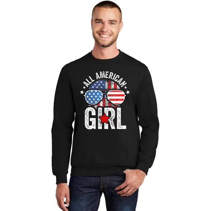 All American Girl 4th Of Daughter Sweatshirt