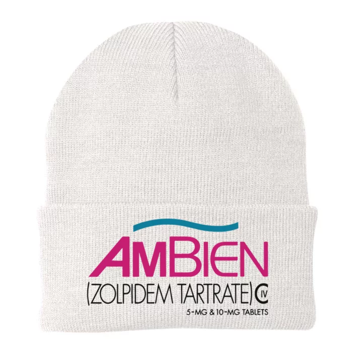 Ambien Ash Gray Knit Cap Winter Beanie