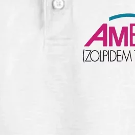 Ambien Ash Gray Dry Zone Grid Performance Polo