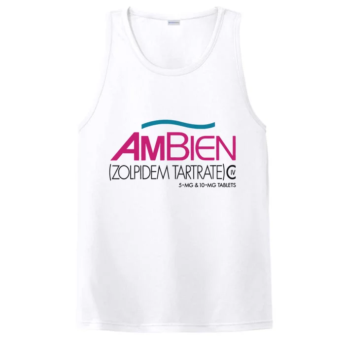 Ambien Ash Gray Performance Tank