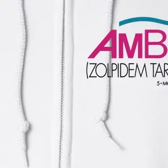 Ambien Ash Gray Full Zip Hoodie