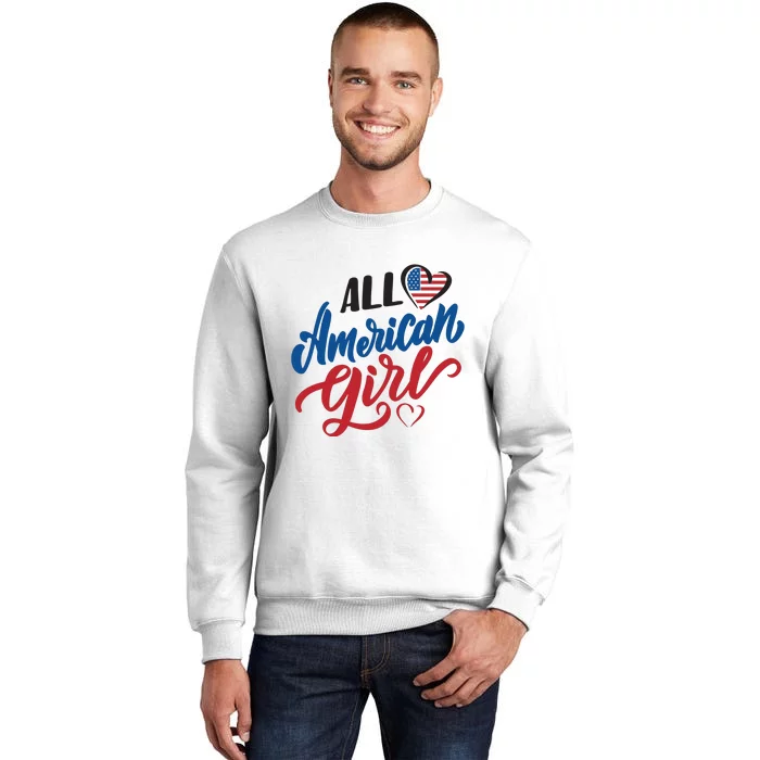 All American Girl | 4th Of July Family Outfits Sweatshirt