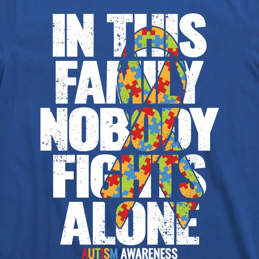 Autism Awareness Gift Family Support Mom Autism Awareness Cute Gift T-Shirt