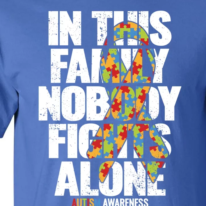 Autism Awareness Gift Family Support Mom Autism Awareness Cute Gift Tall T-Shirt