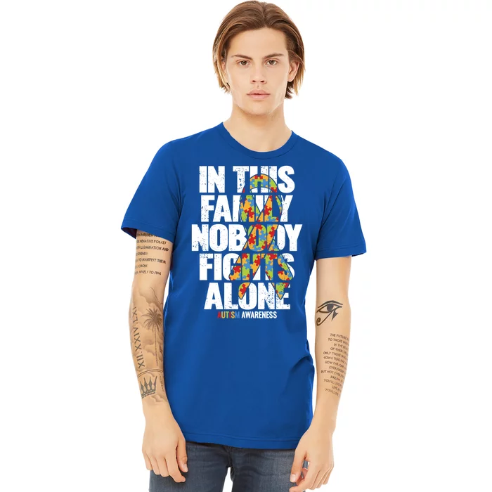 Autism Awareness Gift Family Support Mom Autism Awareness Cute Gift Premium T-Shirt