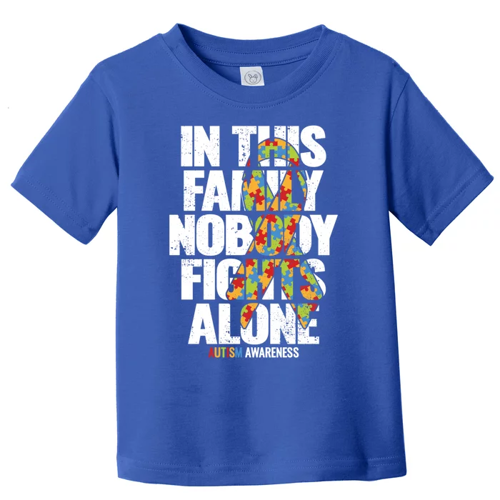 Autism Awareness Gift Family Support Mom Autism Awareness Cute Gift Toddler T-Shirt