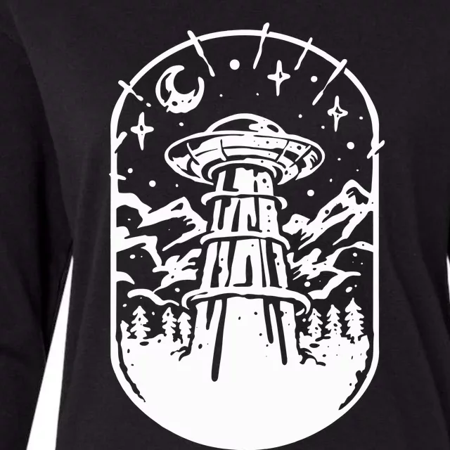 Alien Astronomy Get In Loser Ufo Alien Womens Cotton Relaxed Long Sleeve T-Shirt