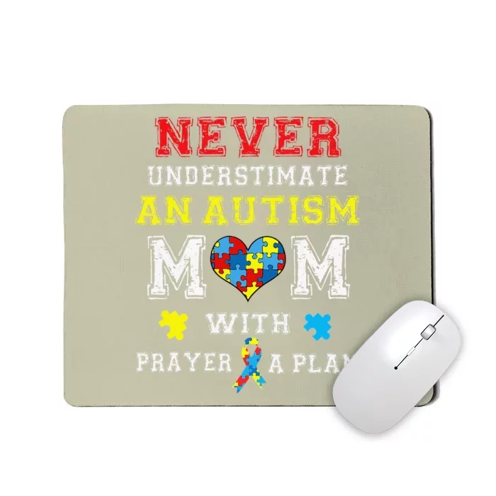 Autism Awareness Gift For Autism MOM Support Mousepad