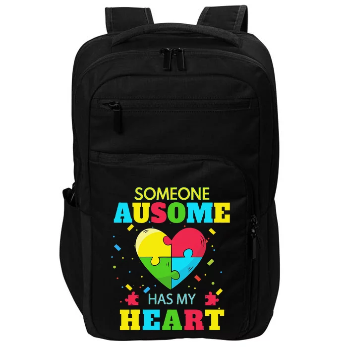 Autism Awareness Gift For Autism Spectrum Disorder Impact Tech Backpack