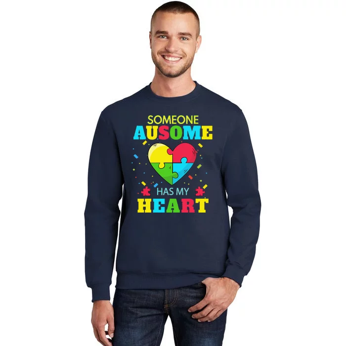 Autism Awareness Gift For Autism Spectrum Disorder Tall Sweatshirt