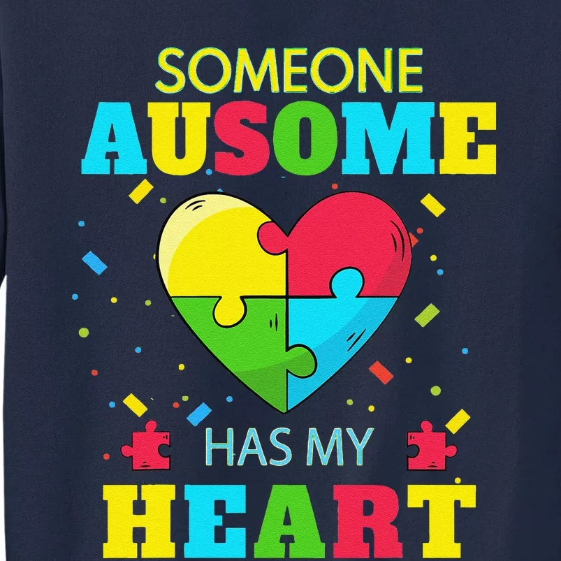 Autism Awareness Gift For Autism Spectrum Disorder Tall Sweatshirt