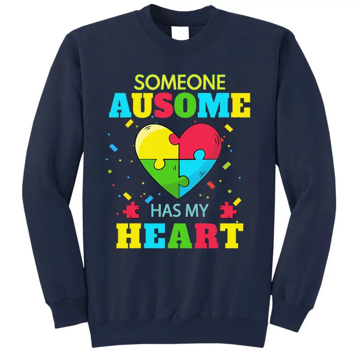 Autism Awareness Gift For Autism Spectrum Disorder Tall Sweatshirt