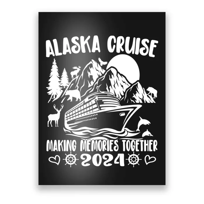 Alaskan Animals Gift Family Cruise 2024 Poster