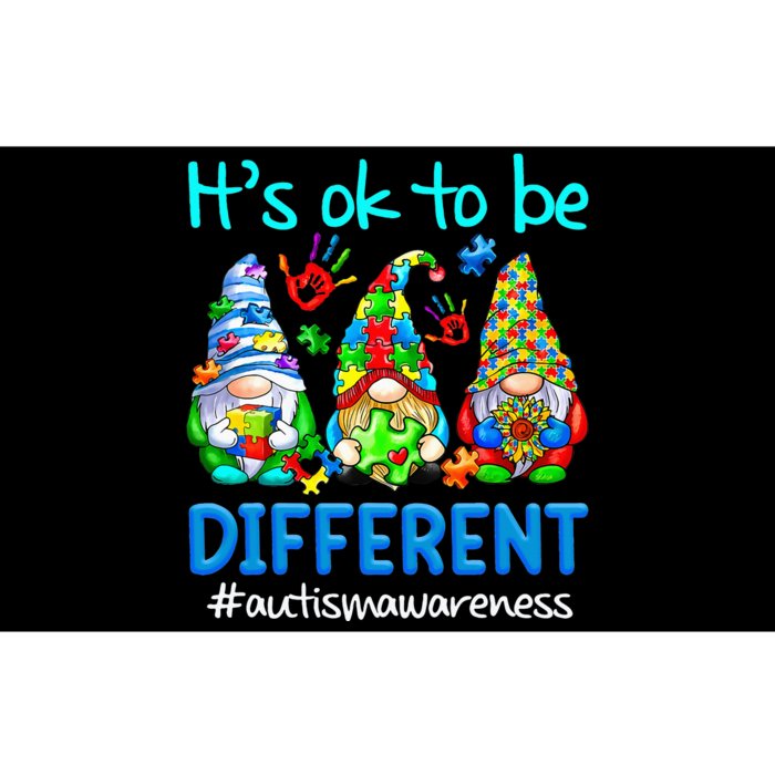 Autism Awareness Gnomes Its Ok To Be Different Bumper Sticker