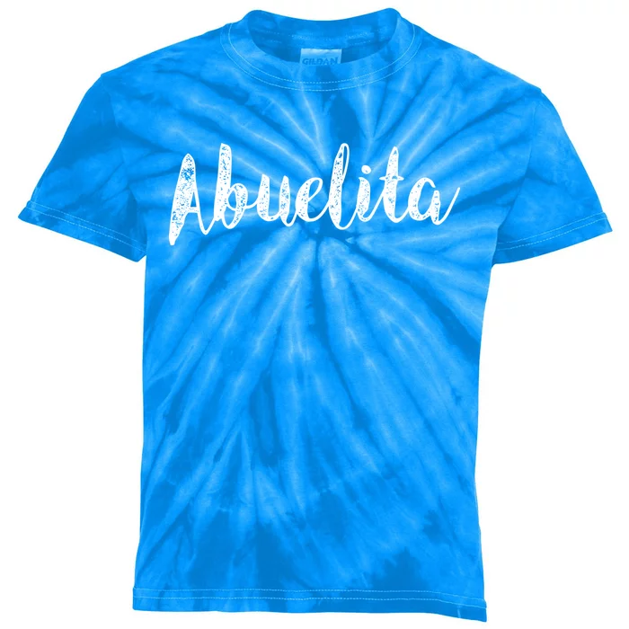 Abuelita Abuela Grandmother Granny Cute Gift Kids Tie-Dye T-Shirt