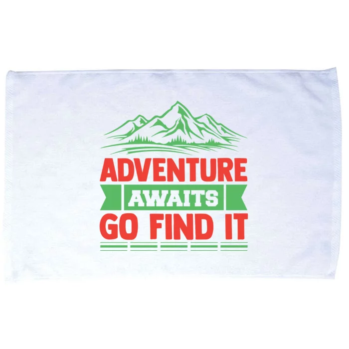 Adventure Awaits Go Find It Microfiber Hand Towel