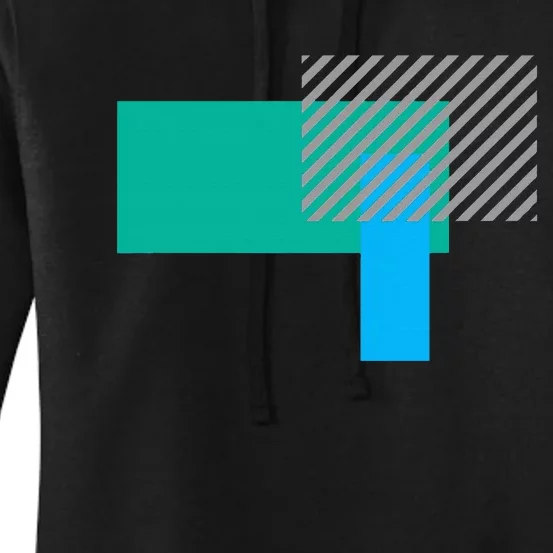 Abstract Art Geometric Art Graphic Design Design Art Women's Pullover Hoodie