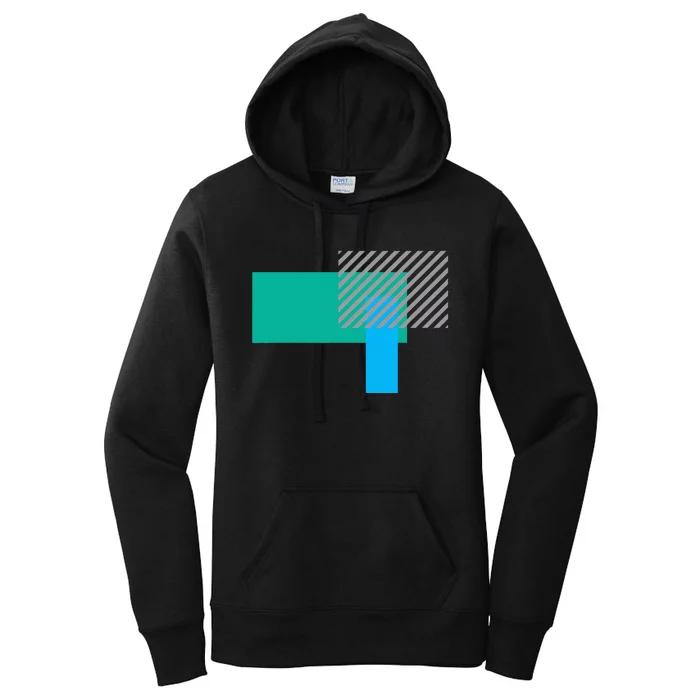 Abstract Art Geometric Art Graphic Design Design Art Women's Pullover Hoodie