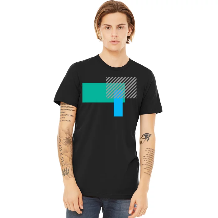 Abstract Art Geometric Art Graphic Design Design Art Premium T-Shirt