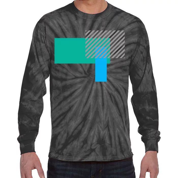 Abstract Art Geometric Art Graphic Design Design Art Tie-Dye Long Sleeve Shirt