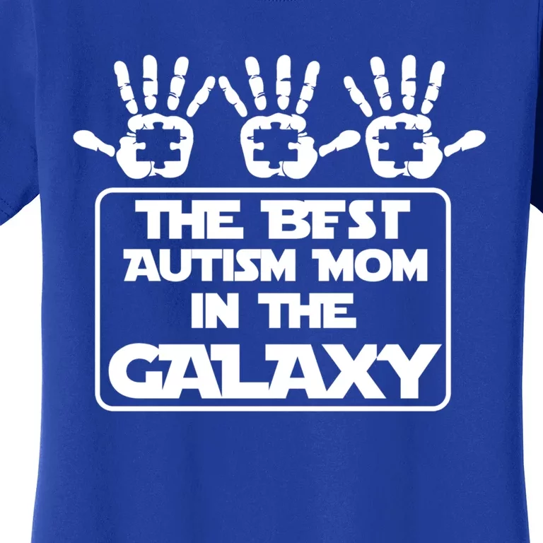 Autism Awareness Gift For Best In The Galaxy Autism Mom Gift Women's T-Shirt