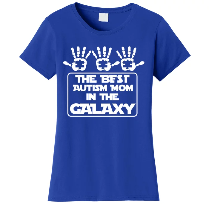 Autism Awareness Gift For Best In The Galaxy Autism Mom Gift Women's T-Shirt