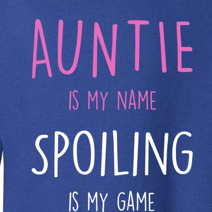 Auntie Aunt Gift Cute Gift Toddler Sweatshirt