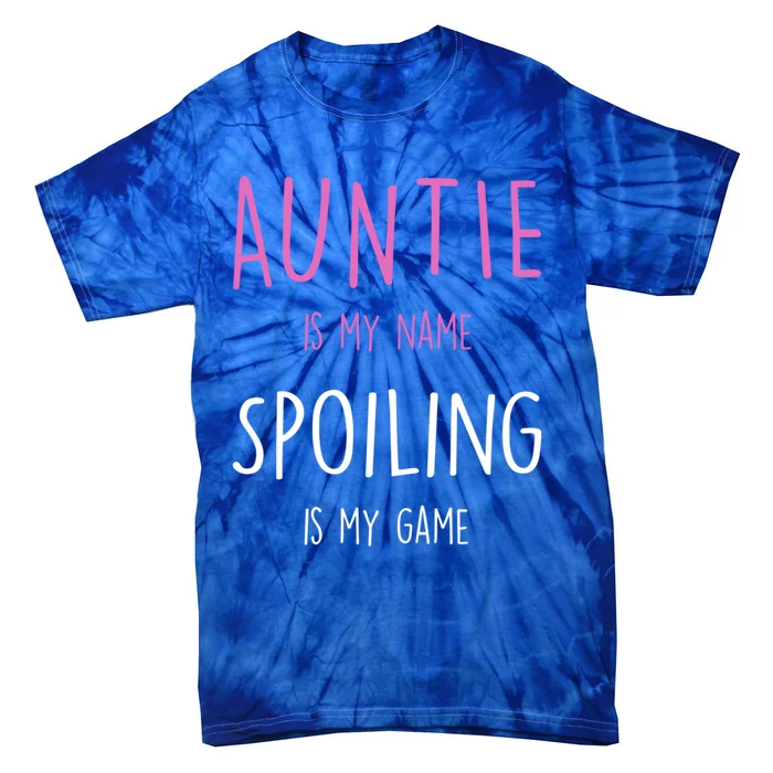 Auntie Aunt Gift Cute Gift Tie-Dye T-Shirt