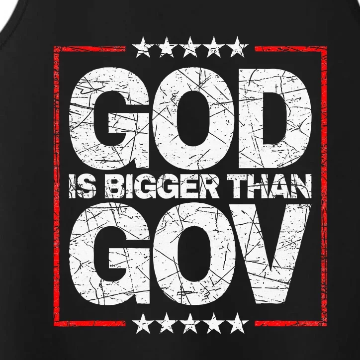 Antiwoke Antigovernment God Bigger Than Gov Performance Tank