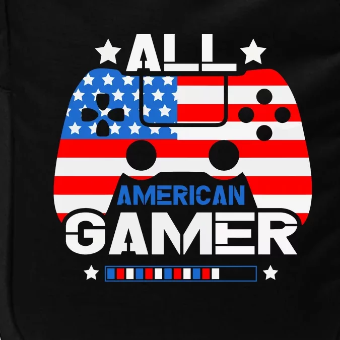 All American Gamer 4th Of July Boy Impact Tech Backpack