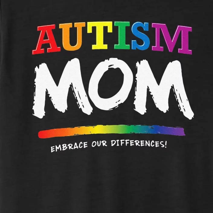 Autism Awareness Gift For Mom, Mommy, Women's Graphic ChromaSoft Performance T-Shirt