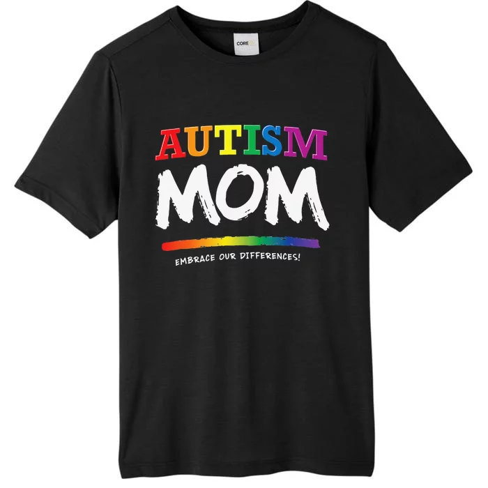 Autism Awareness Gift For Mom, Mommy, Women's Graphic ChromaSoft Performance T-Shirt