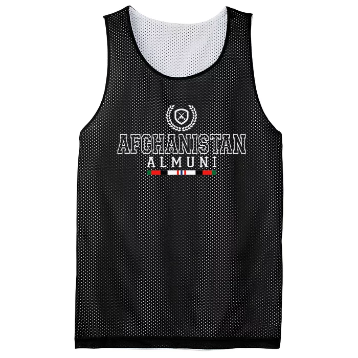 Afghanistan Alumni Gwot Oef Veteran Mesh Reversible Basketball Jersey Tank