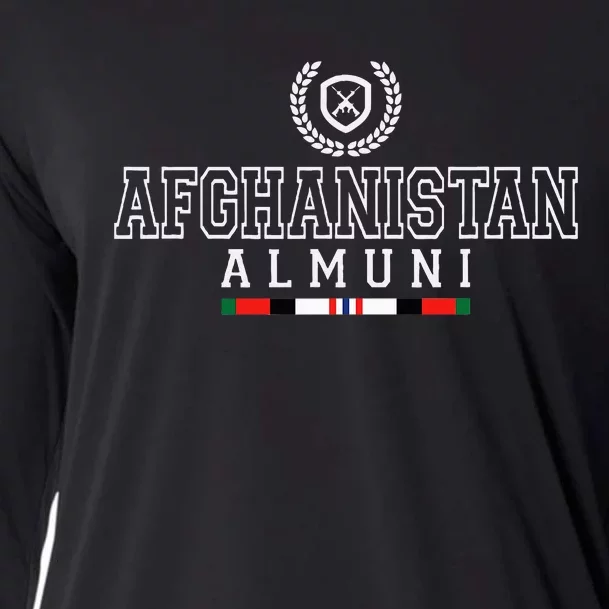 Afghanistan Alumni Gwot Oef Veteran Cooling Performance Long Sleeve Crew