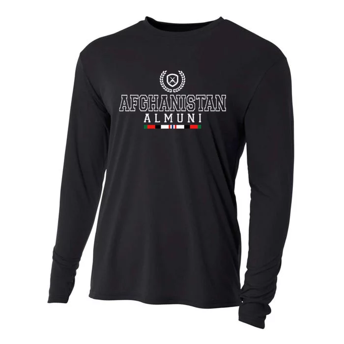 Afghanistan Alumni Gwot Oef Veteran Cooling Performance Long Sleeve Crew