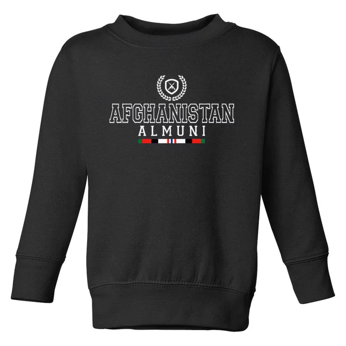 Afghanistan Alumni Gwot Oef Veteran Toddler Sweatshirt