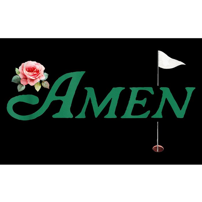 Amen Azalea Golf Masters Floral Golfing Enthusiast Bumper Sticker