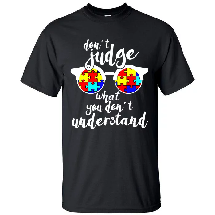 Autism Awareness Gift Design For Autistic Awareness Tall T-Shirt