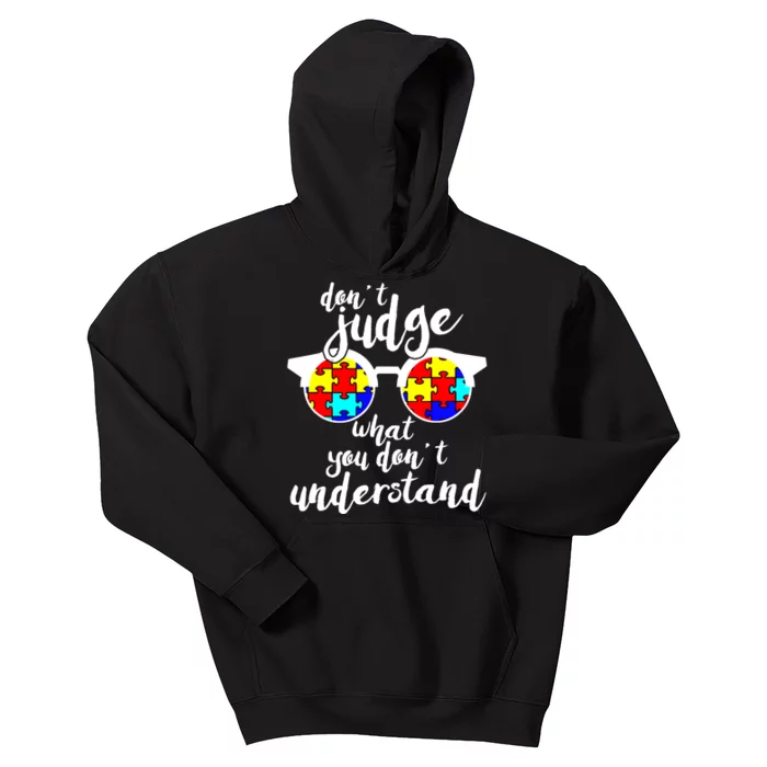 Autism Awareness Gift Design For Autistic Awareness Kids Hoodie