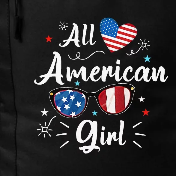 All American Girl Independence Day Apparel Gift Daily Commute Backpack