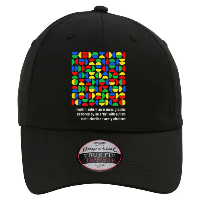 Austism Awareness Graphic Design Bauhaus Style Modern Art The Original Performance Cap