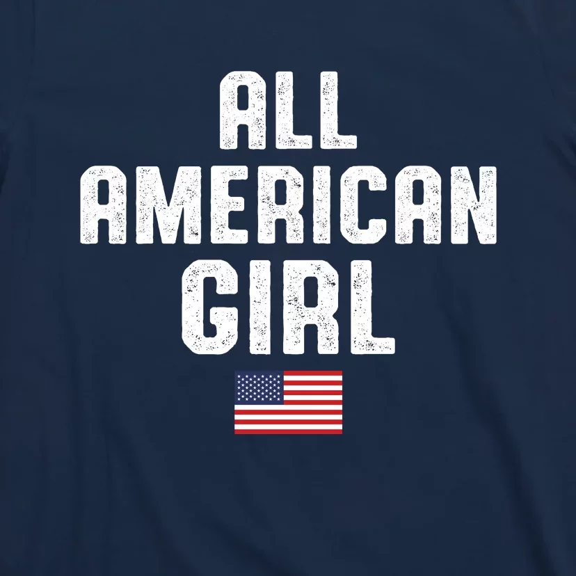 All American Girl USA Flag T-Shirt