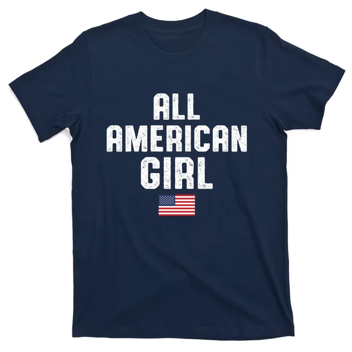 All American Girl USA Flag T-Shirt