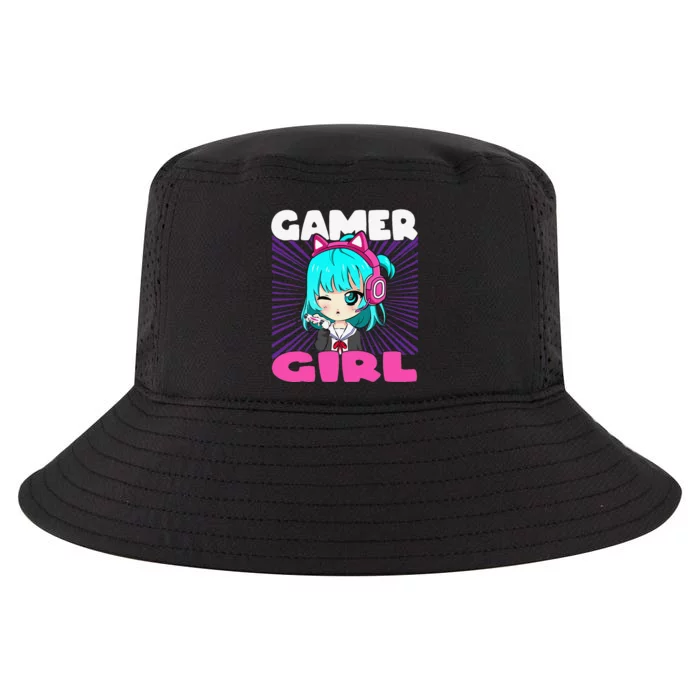 Anime and Gaming chibi graphic Video Games Gamer Cool Comfort Performance Bucket Hat