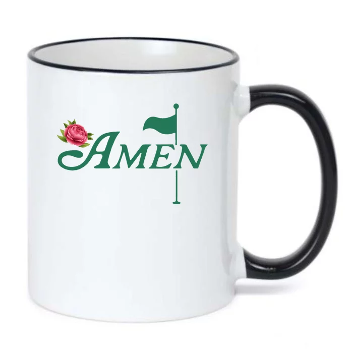 Amen Azalea Golf Masters Black Color Changing Mug