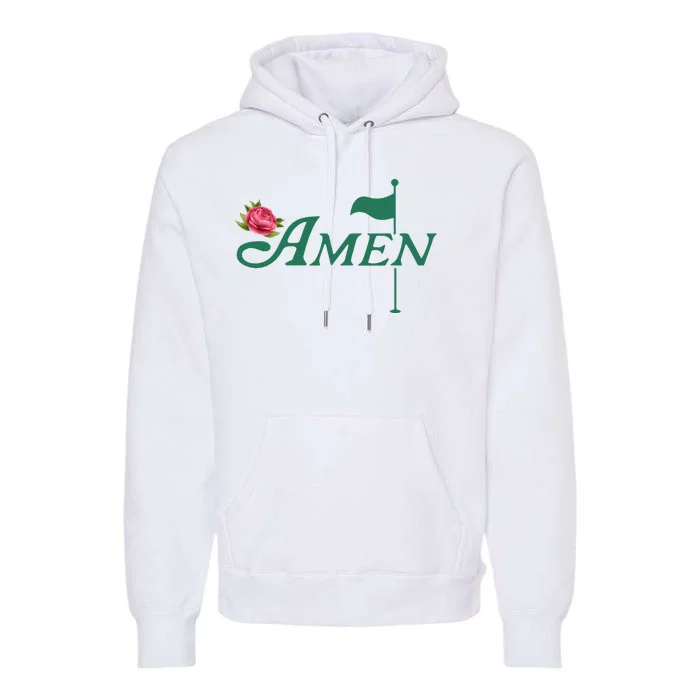 Amen Azalea Golf Masters Premium Hoodie