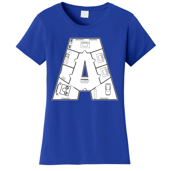 Architect Architecture House Building Gift Meaningful Gift Construction Gift Women's T-Shirt