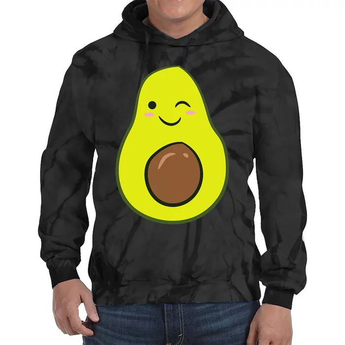 Adorable Avocado Halloween Outfit Fun and Festive Costume Tie Dye Hoodie